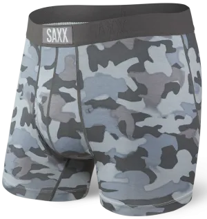 SAXX Ultra Boxer Fly Graphite Stencil Camo