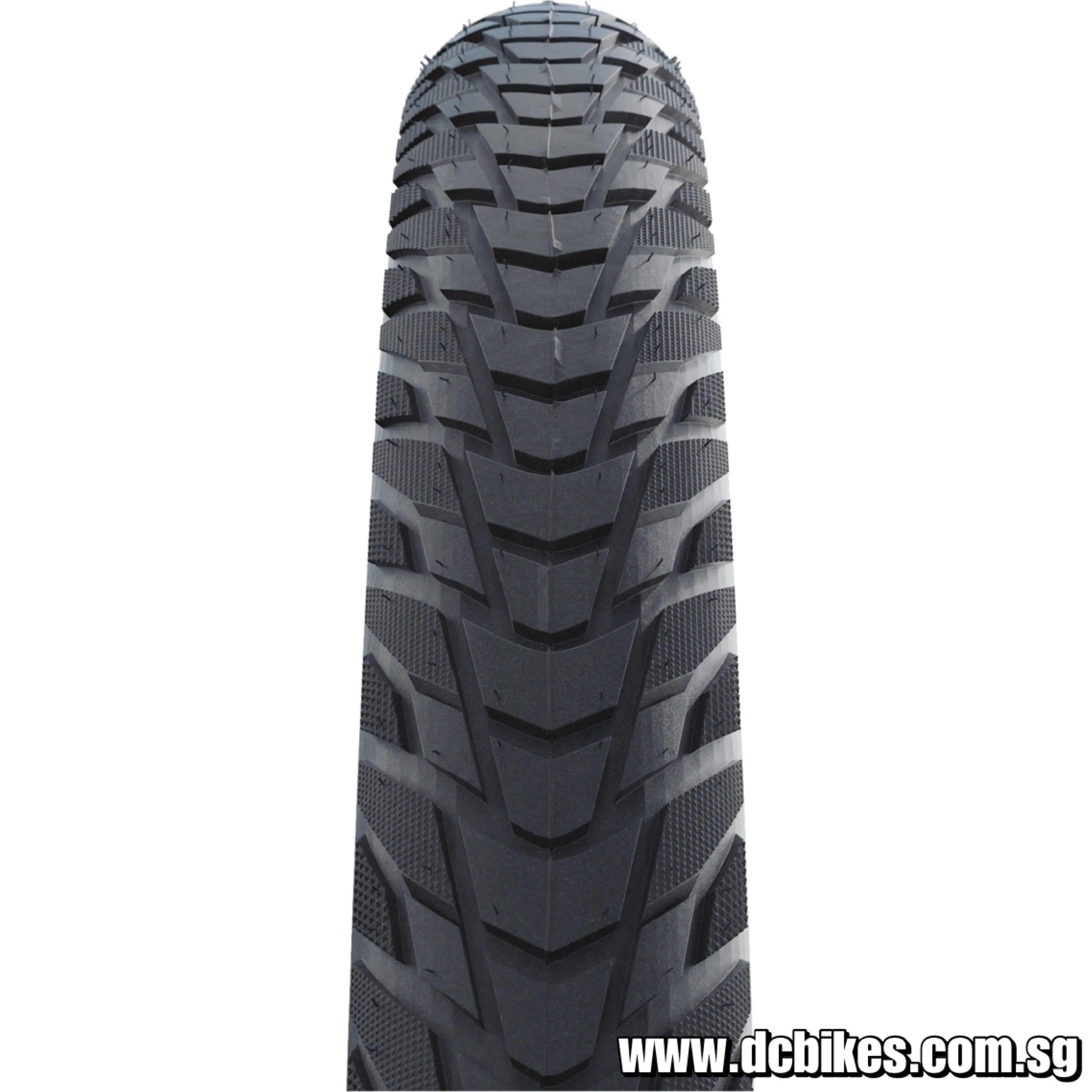 Schwalbe 28 | 29 X 1.75 Marathon E-Plus Wire Bead | Addix E | Smart Dual Guard - 28x1.75" | Black Reflective Bicycle Tyre (1 Tire)