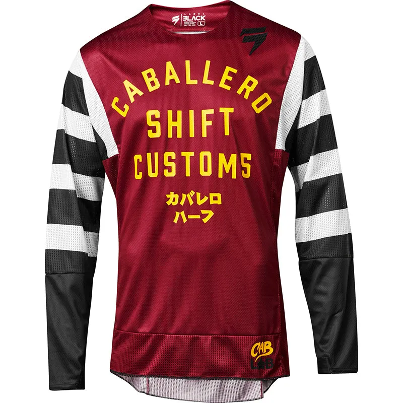 SHIFT 3LACK CABALLERO X LAB JERSEY DARK RED