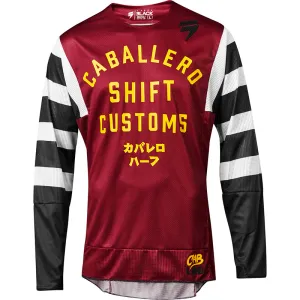 SHIFT 3LACK CABALLERO X LAB JERSEY DARK RED