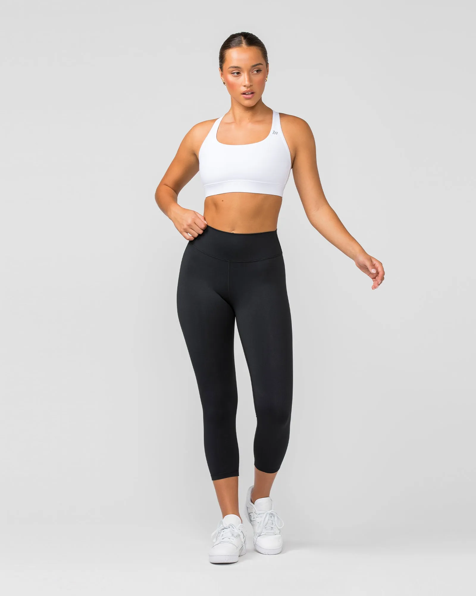 Signature Scrunch 7/8 Leggings - Black