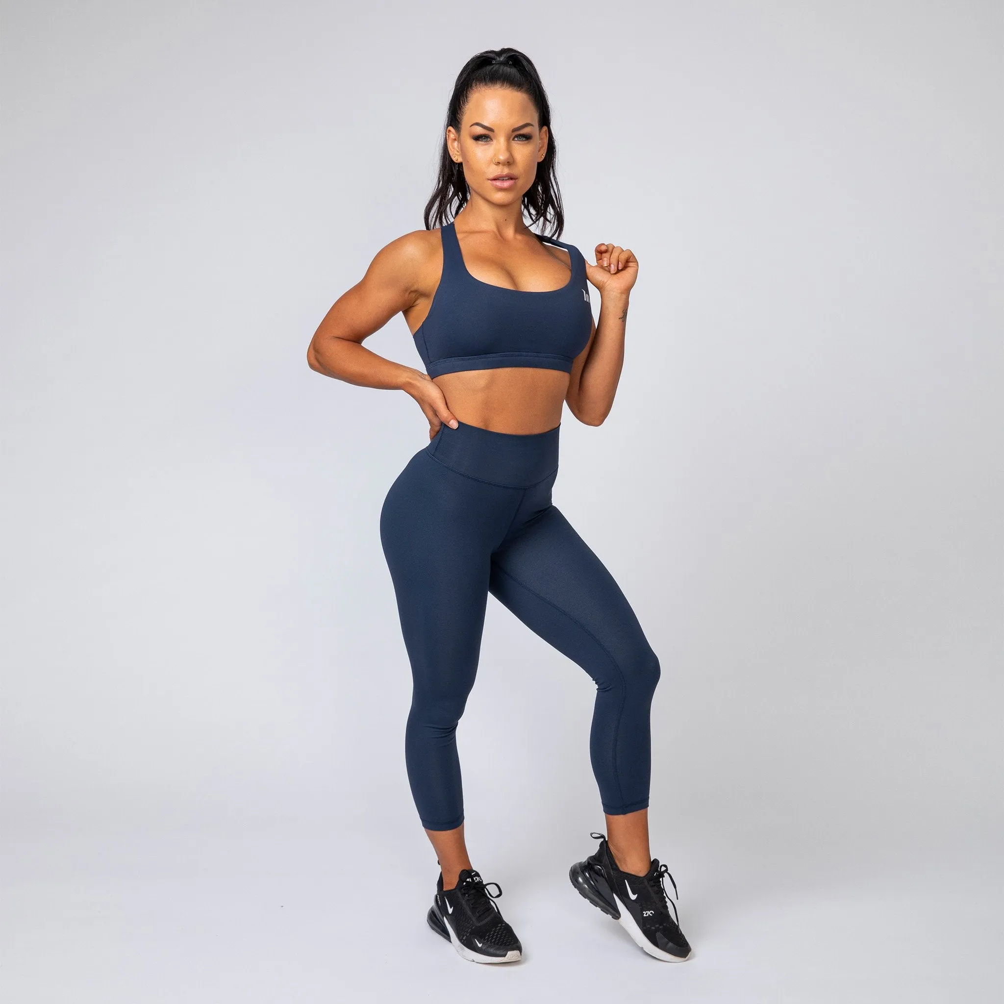 Signature Scrunch 7/8 Leggings - Navy