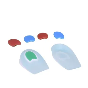 Silicone Heel Cushion - with Removable & Softness Adjustable Pads