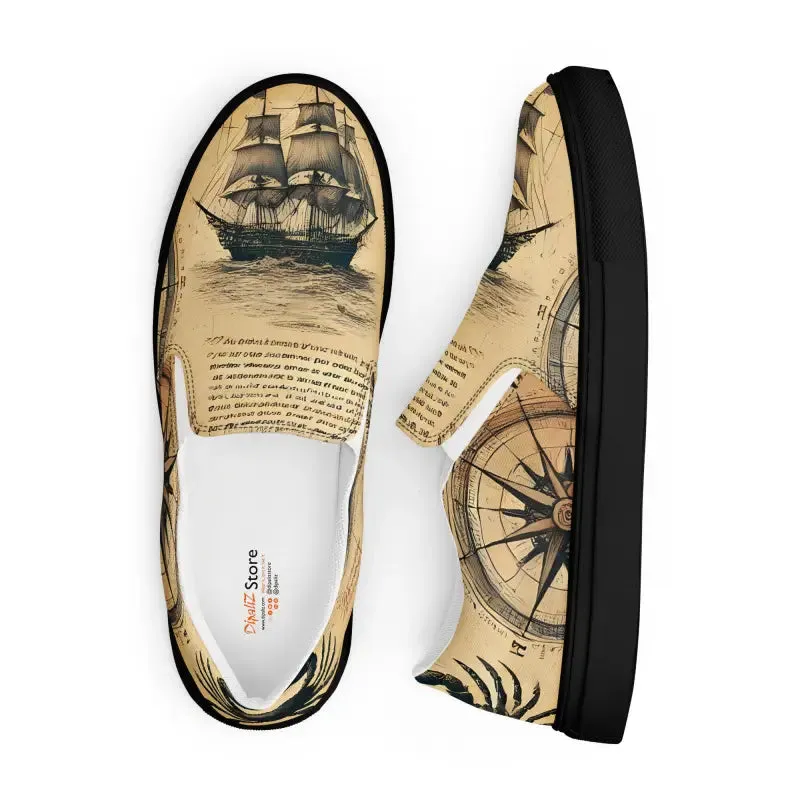 Slip on Canvas Shoes with Removable Soft Insoles