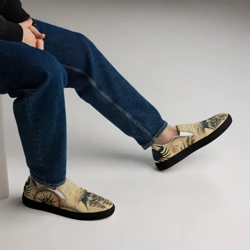 Slip on Canvas Shoes with Removable Soft Insoles