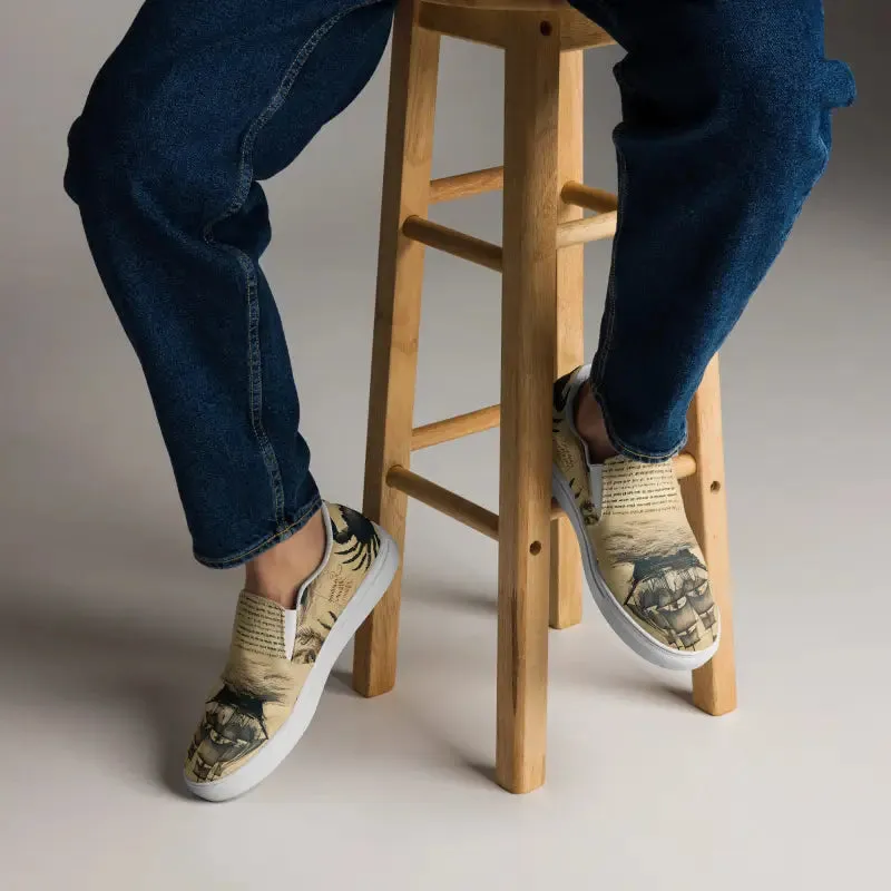Slip on Canvas Shoes with Removable Soft Insoles