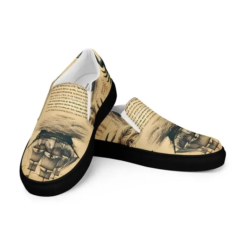 Slip on Canvas Shoes with Removable Soft Insoles