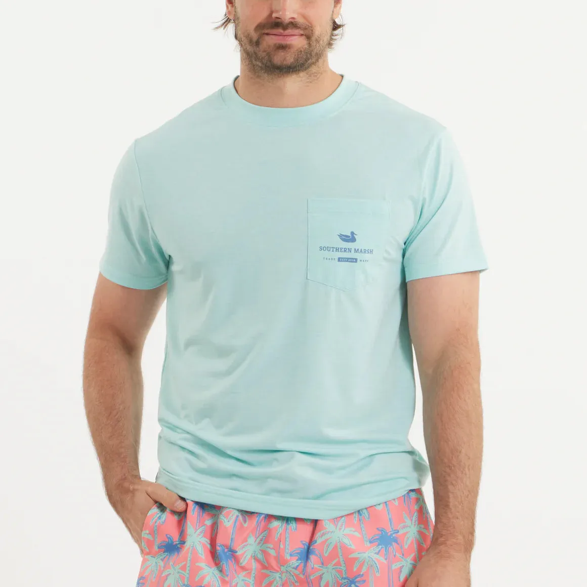 Southern Marsh FieldTec™ Pro Heathered Tee - Fishing Co.