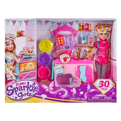 Sparkle Girlz Playset Dolls - Bake Off