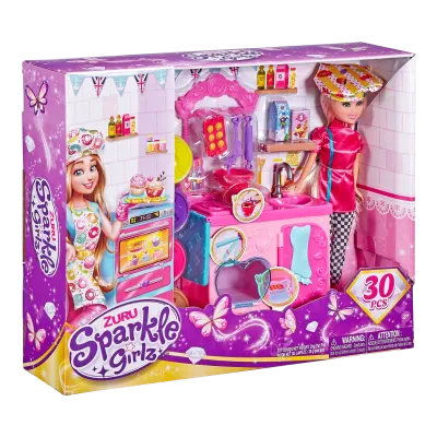 Sparkle Girlz Playset Dolls - Bake Off