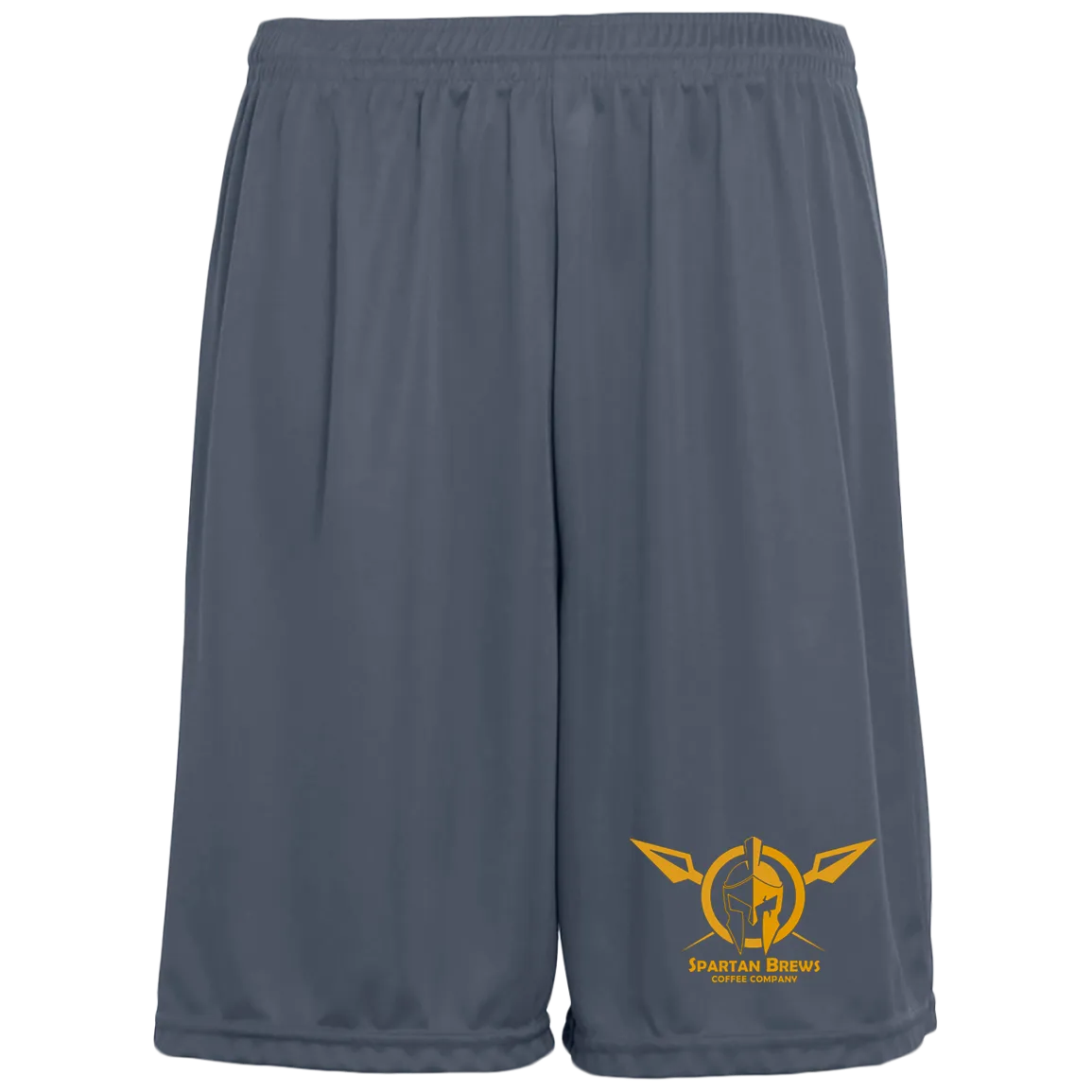 Spartan Moisture-Wicking Pocketed 9 inch Inseam Shorts