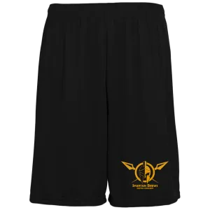Spartan Moisture-Wicking Pocketed 9 inch Inseam Shorts