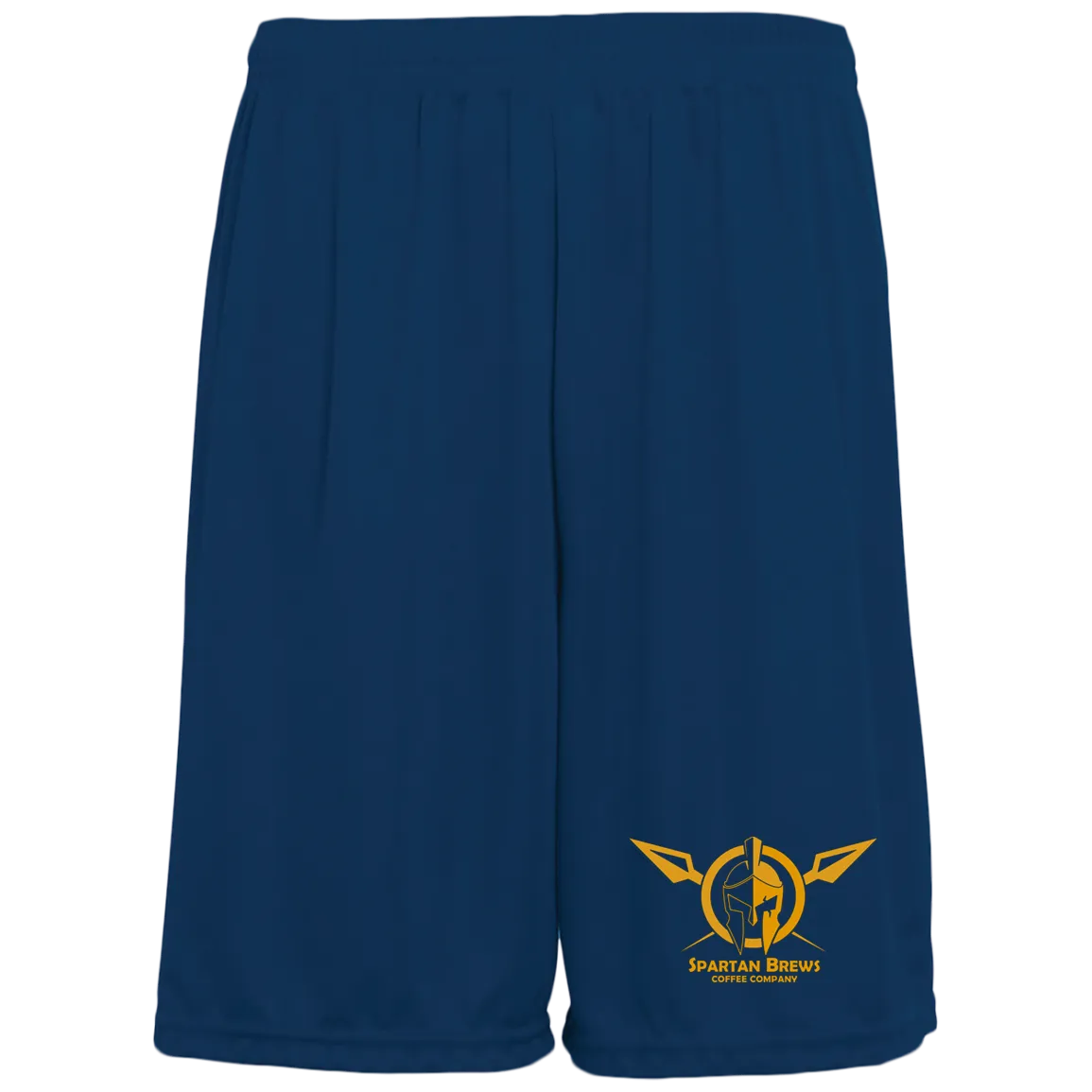 Spartan Moisture-Wicking Pocketed 9 inch Inseam Shorts