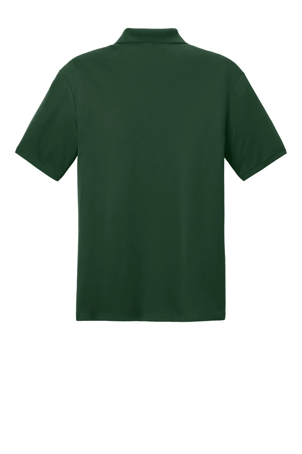 Sport-Tek Competitor United Polo ST104 Forest Green/ White