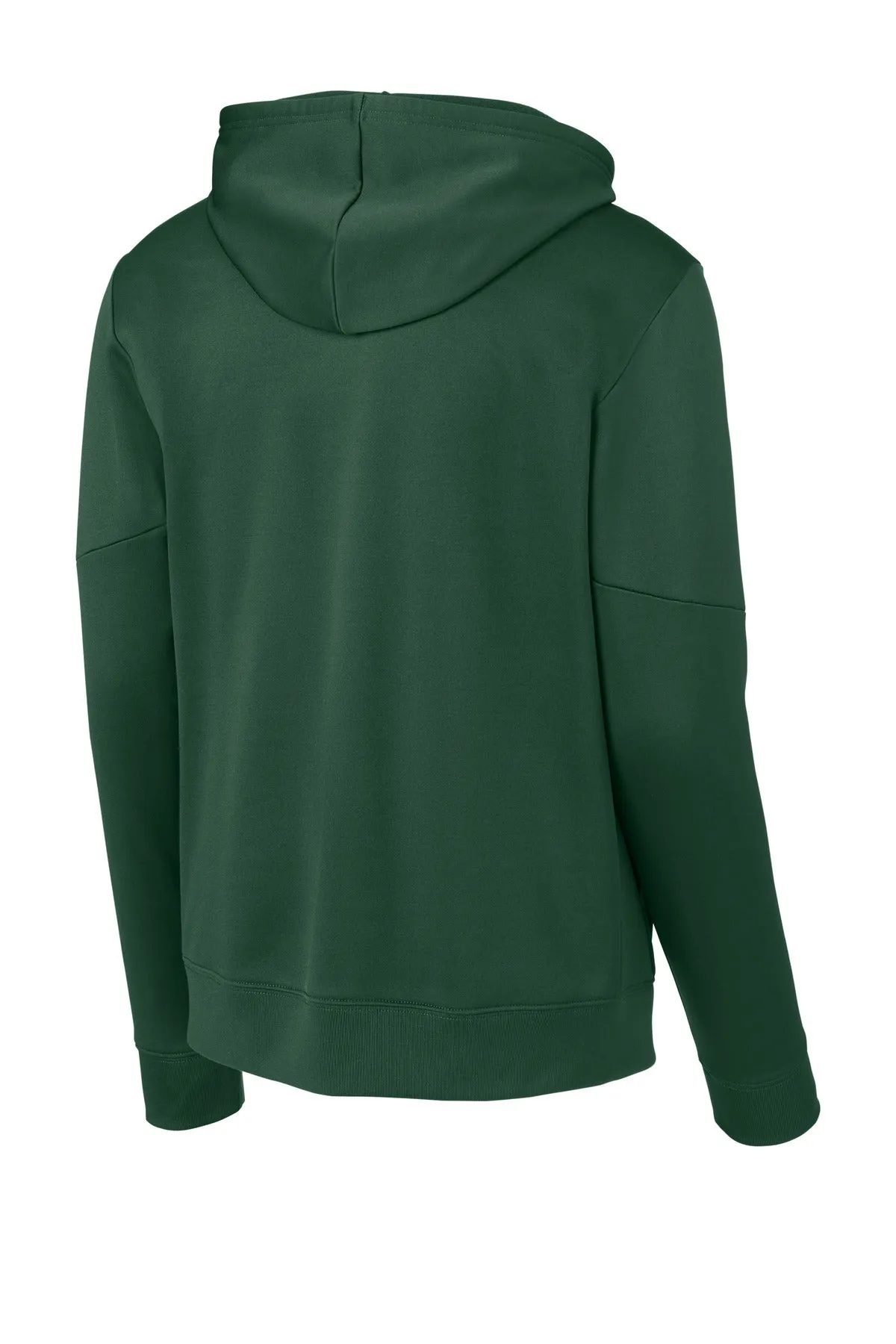 Sport-Tek Sport-Wick Fleece United Pullover Hoodie ST255 Forest Green/ White