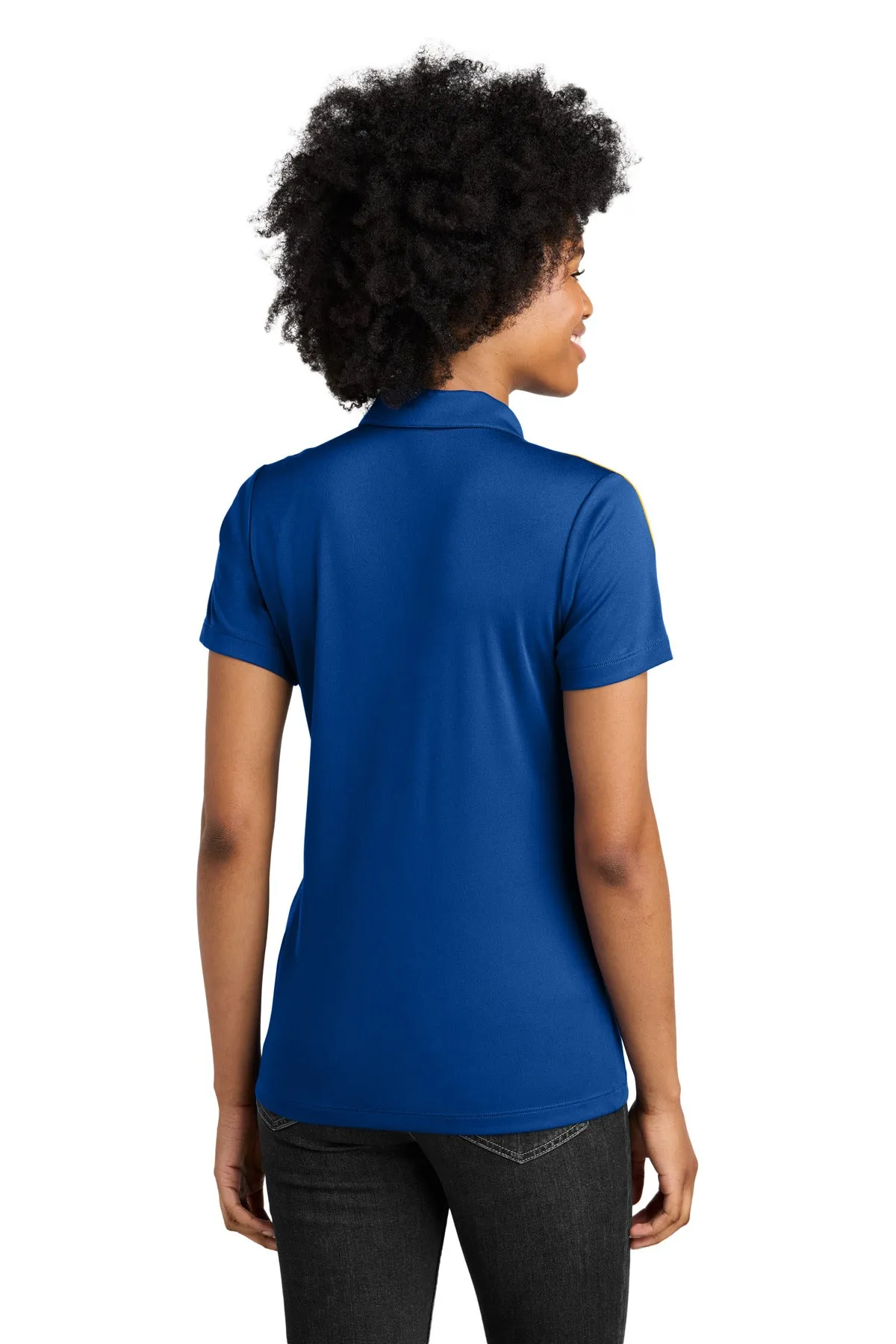 Sport-Tek Women's Competitor United Polo LST104 True Royal/ Gold