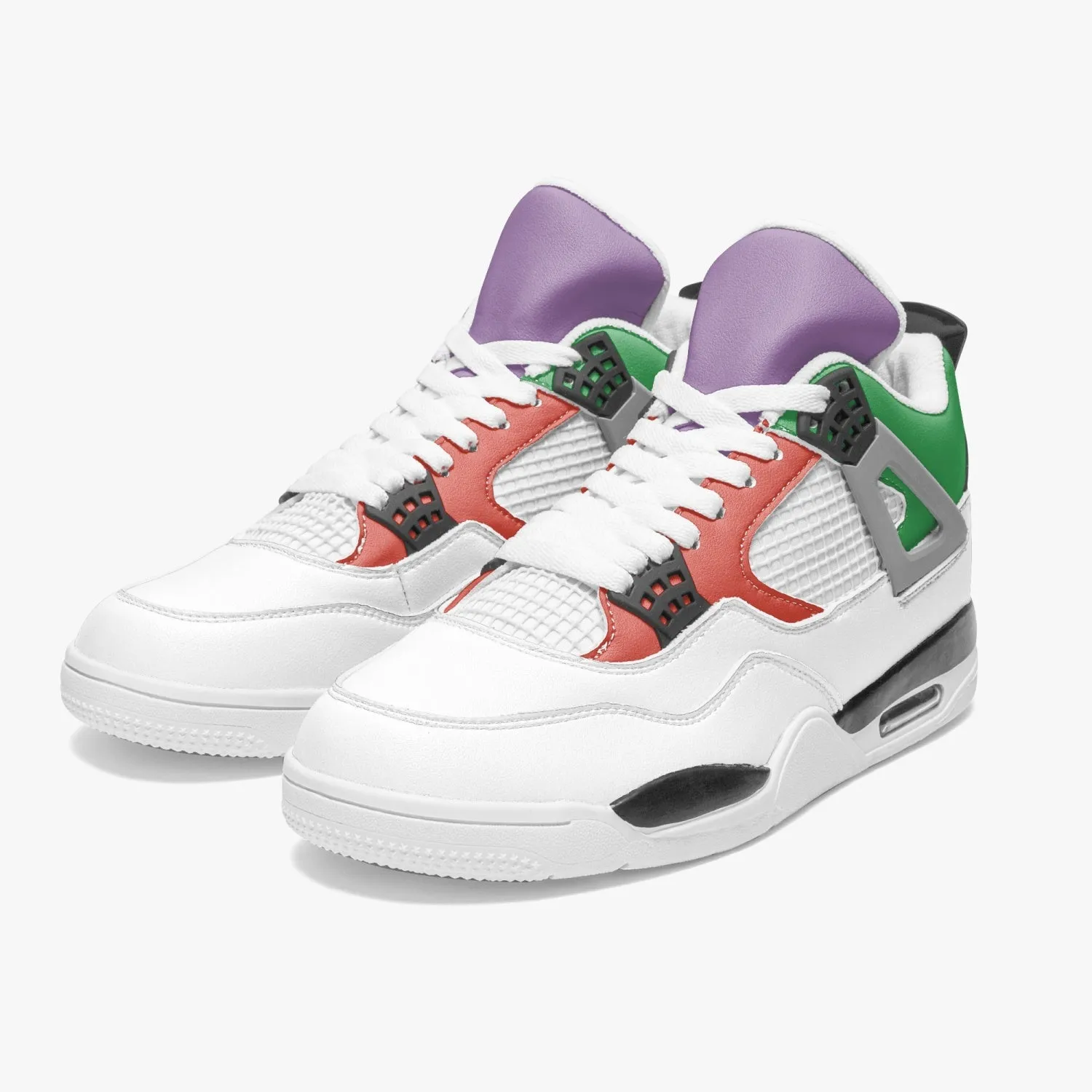 Star Kommand Kicks 2.0- Basketball Sneakers -White Sole
