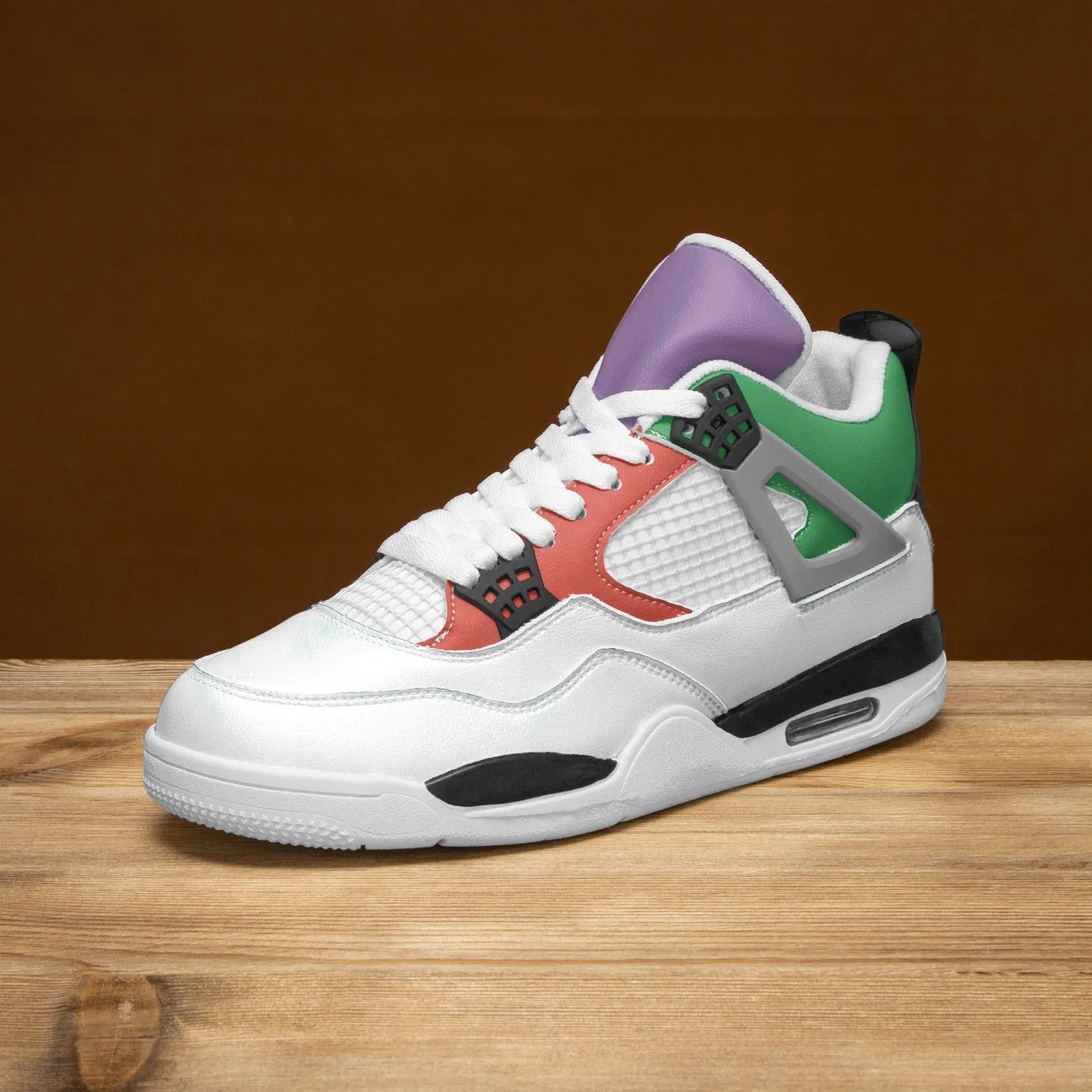 Star Kommand Kicks 2.0- Basketball Sneakers -White Sole