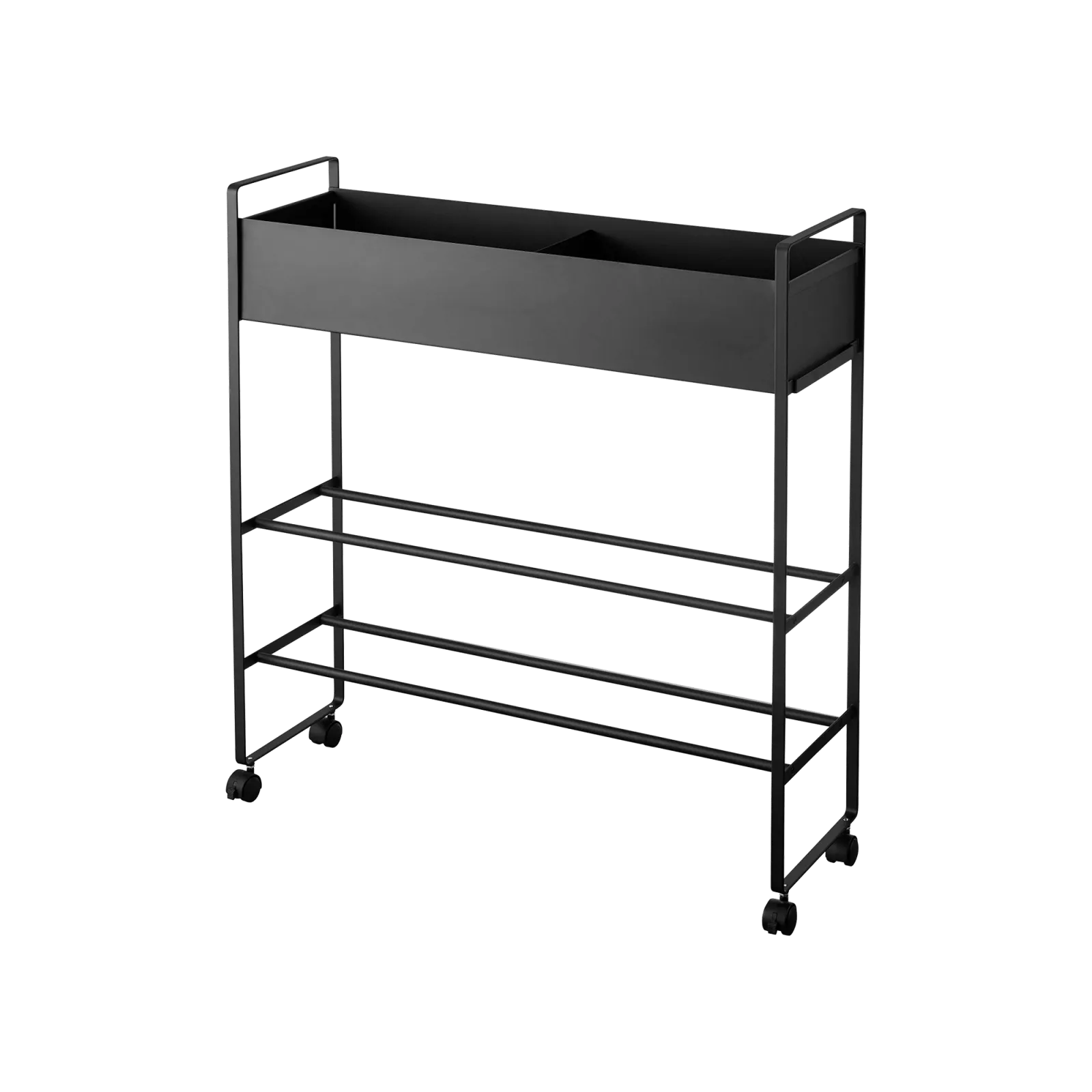Steel Entryway Storage Cart (29.33" H)