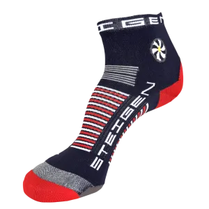 Steigen - Quarter Length Running Socks - Navy