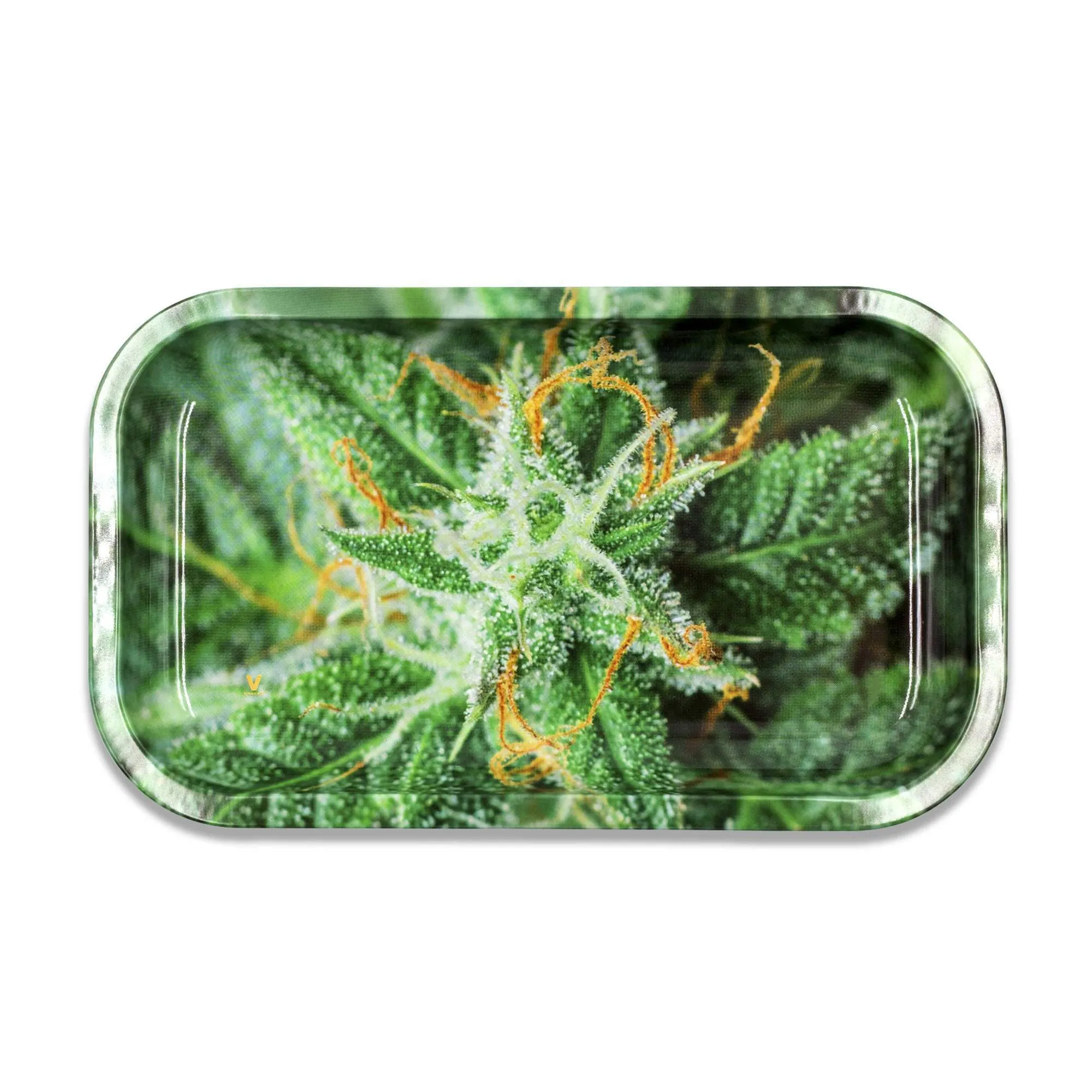 Strains Ak-47 Metal Rolling Tray - Various Sizes and Counts