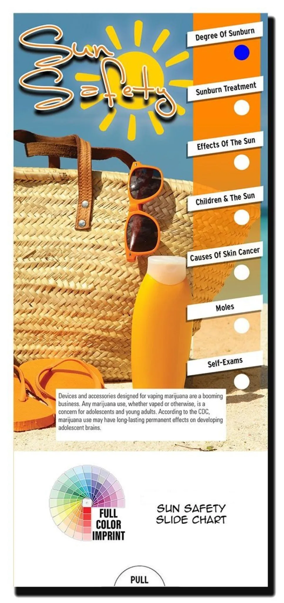 Sun Safety Slide Chart - #403769