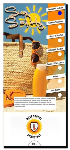Sun Safety Slide Chart - #403769