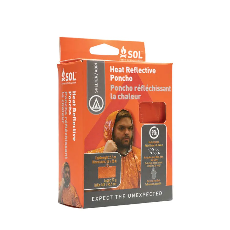 Survive Outdoors Longer SOL Heat Reflective Poncho