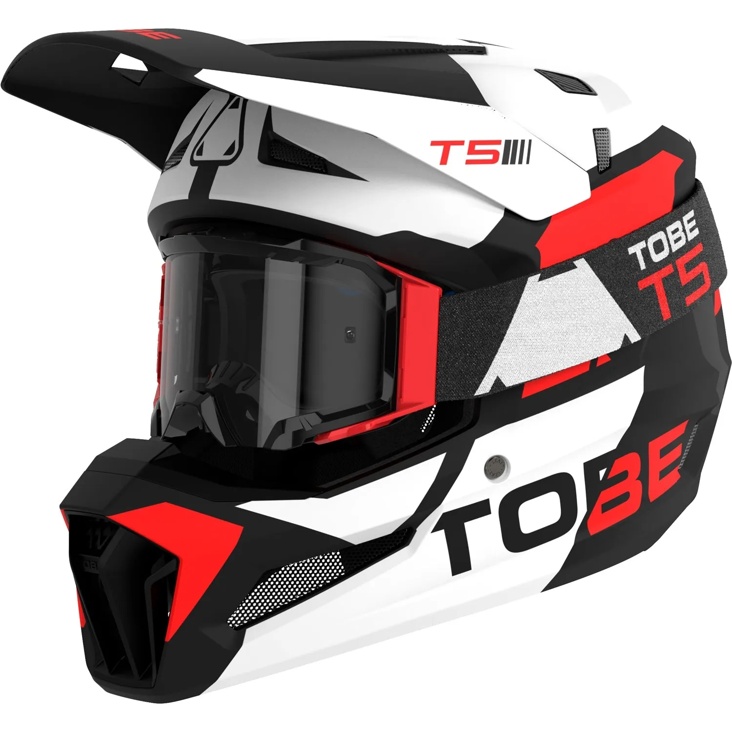 Tobe Odin T5 Helmet with Clear Lens Ballistic Goggle