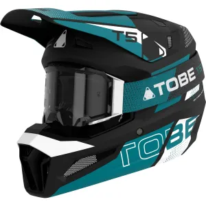 Tobe Power T5 Helmet with Clear Lens Ballistic Goggle