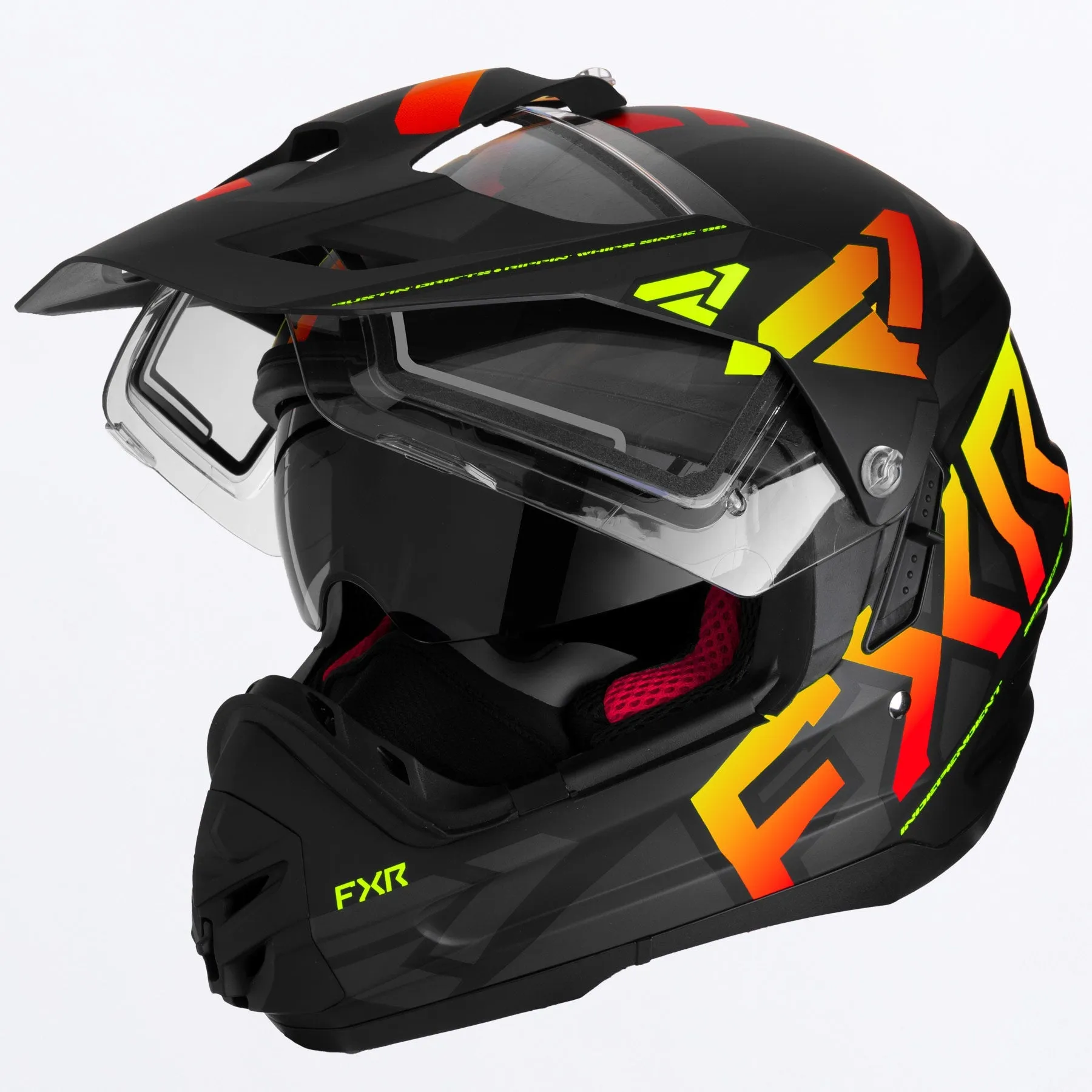Torque X Team Helmet With E-shield And Sun Shade