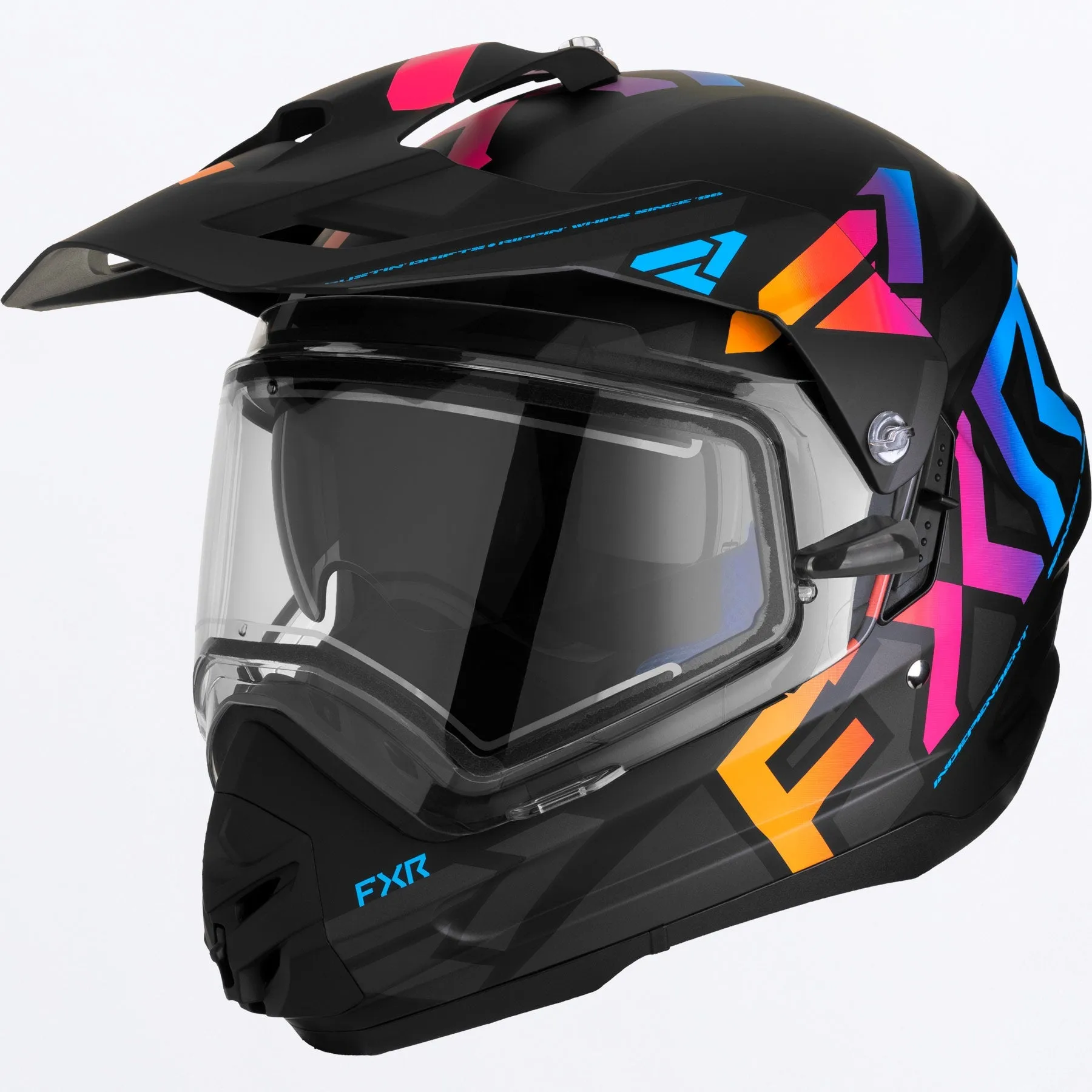 Torque X Team Helmet With E-shield And Sun Shade