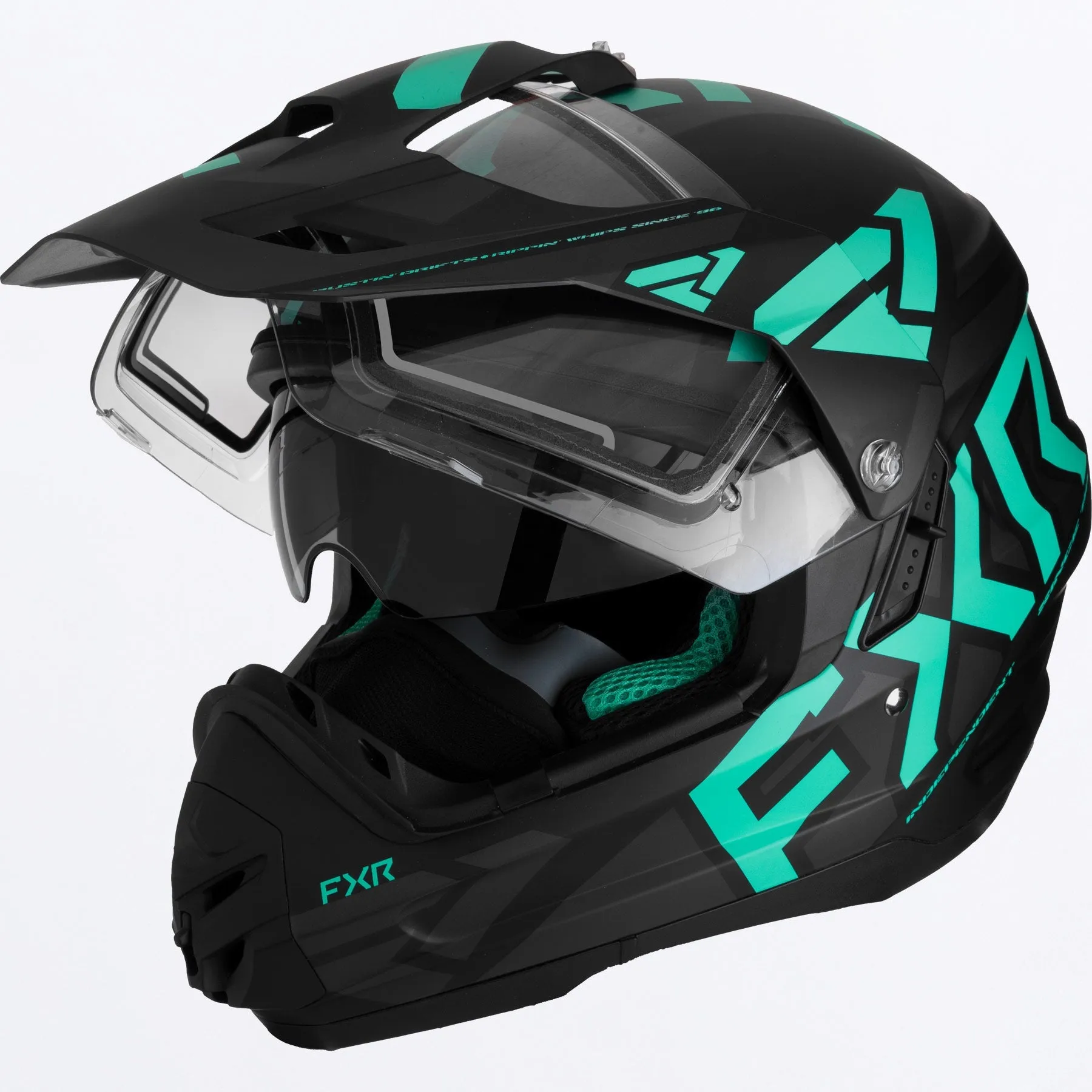 Torque X Team Helmet With E-shield And Sun Shade