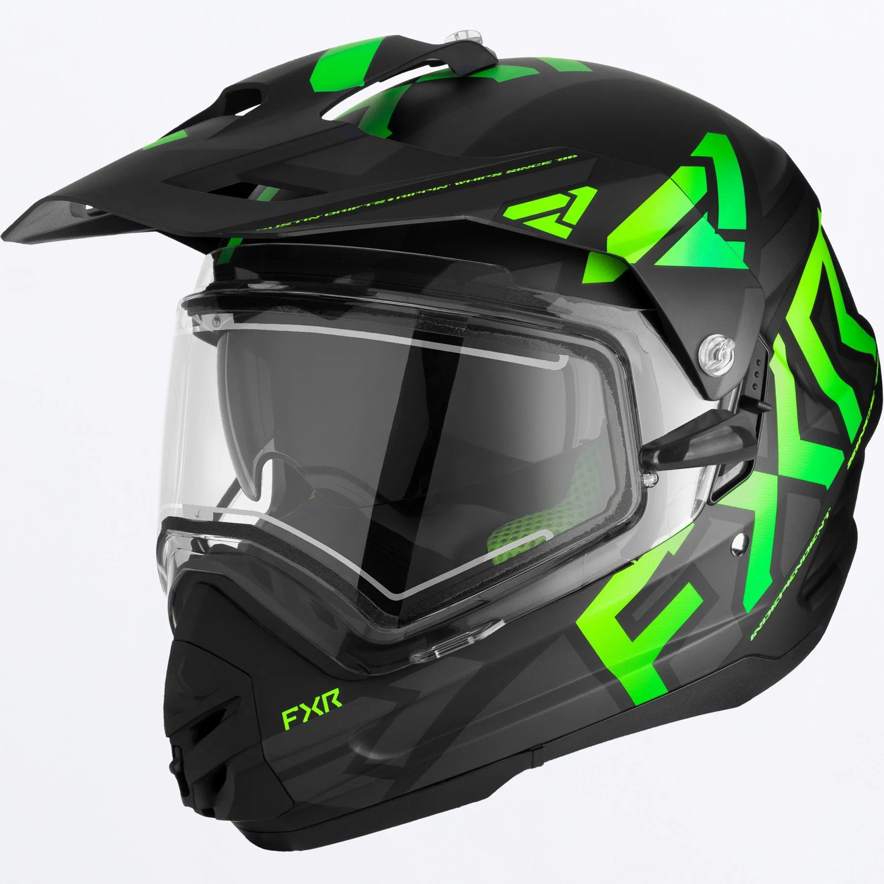 Torque X Team Helmet With E-shield And Sun Shade