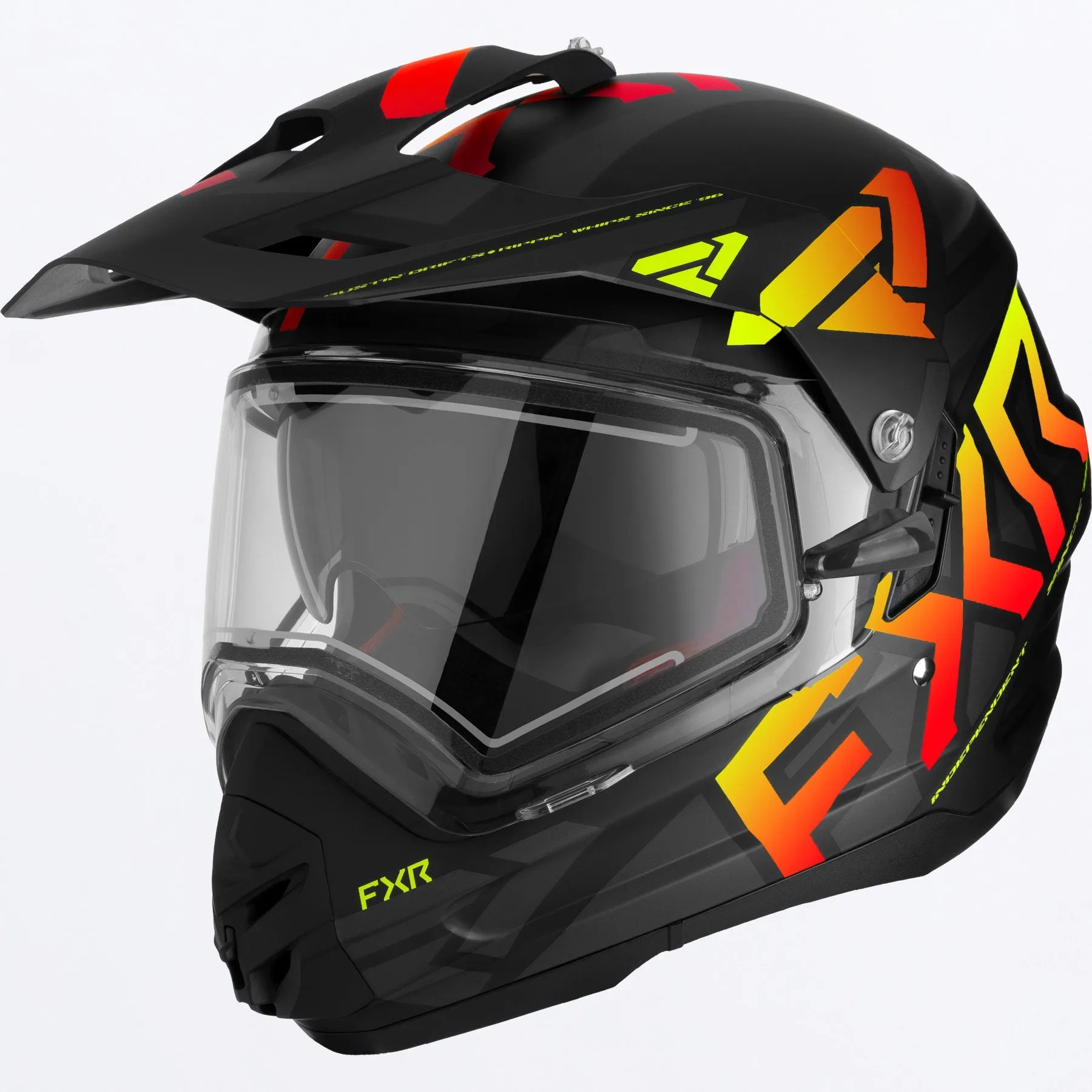 Torque X Team Helmet With E-shield And Sun Shade
