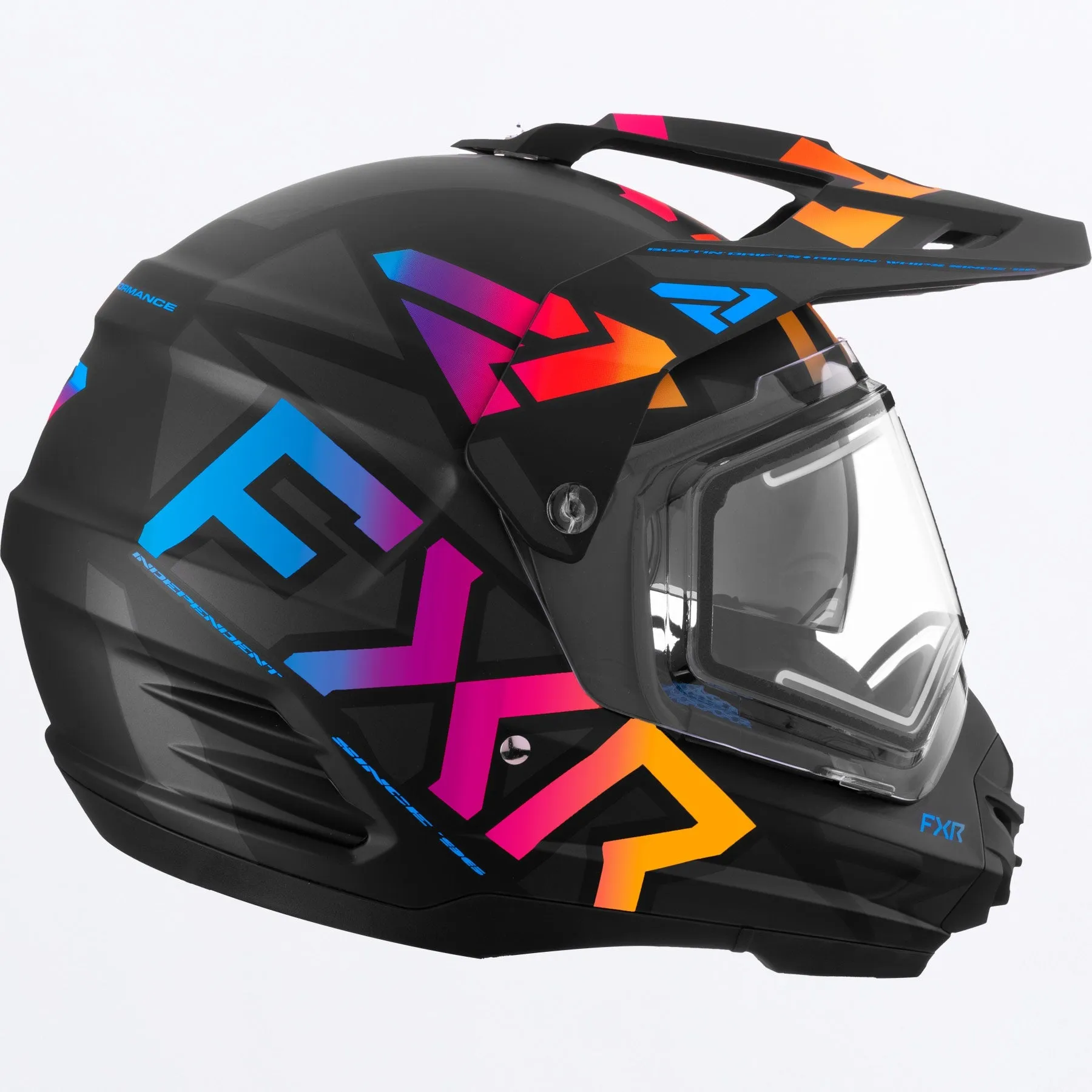 Torque X Team Helmet With E-shield And Sun Shade