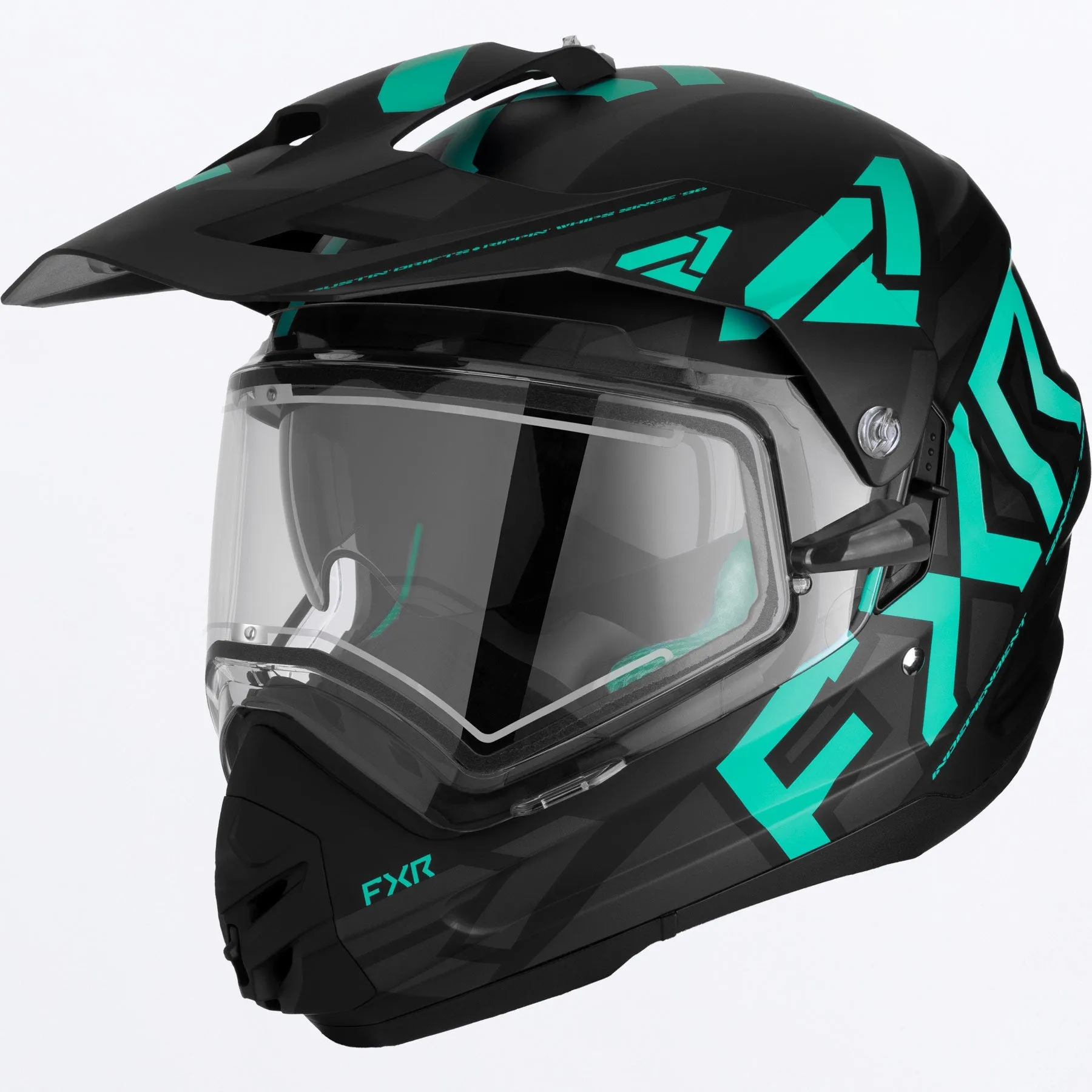 Torque X Team Helmet With E-shield And Sun Shade