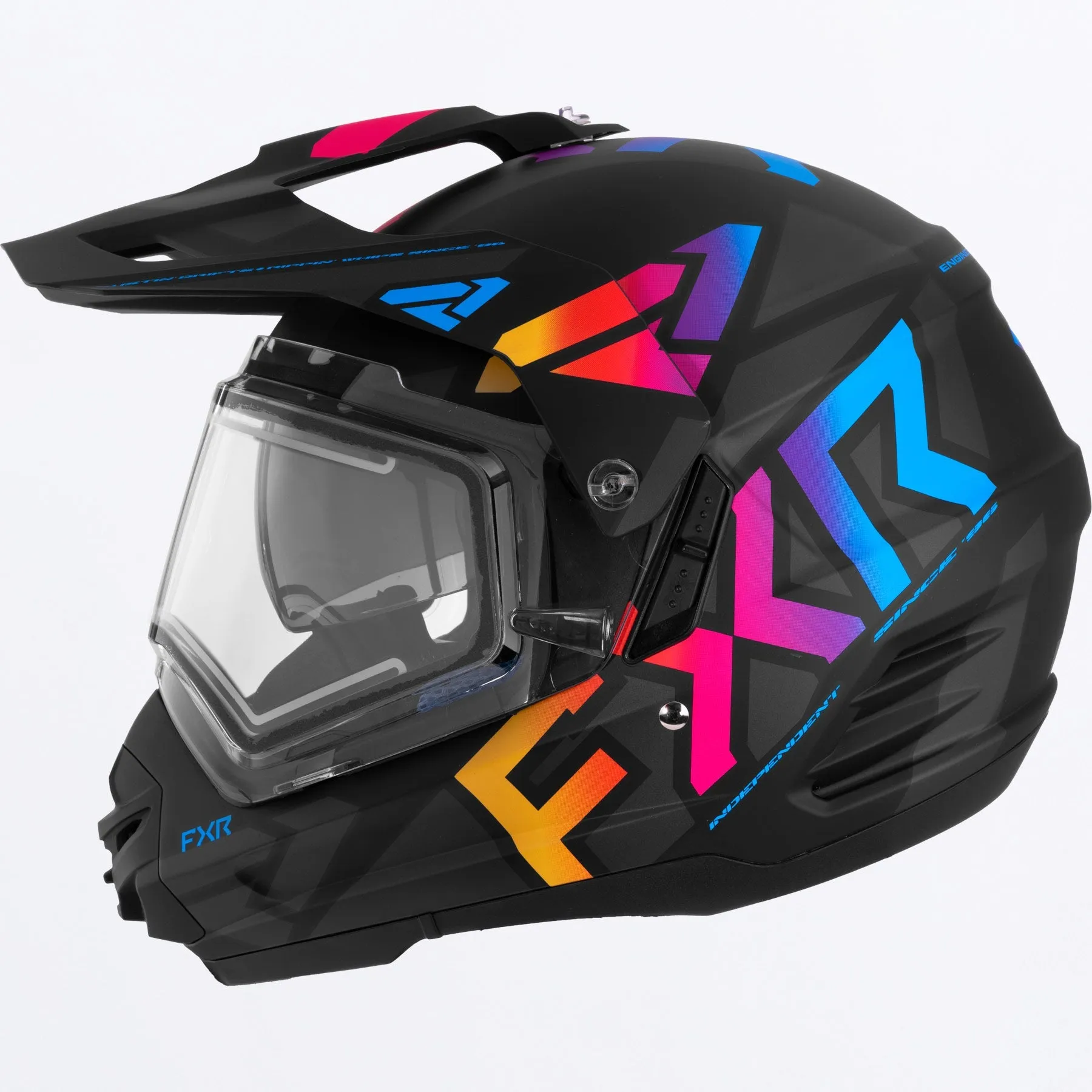 Torque X Team Helmet With E-shield And Sun Shade