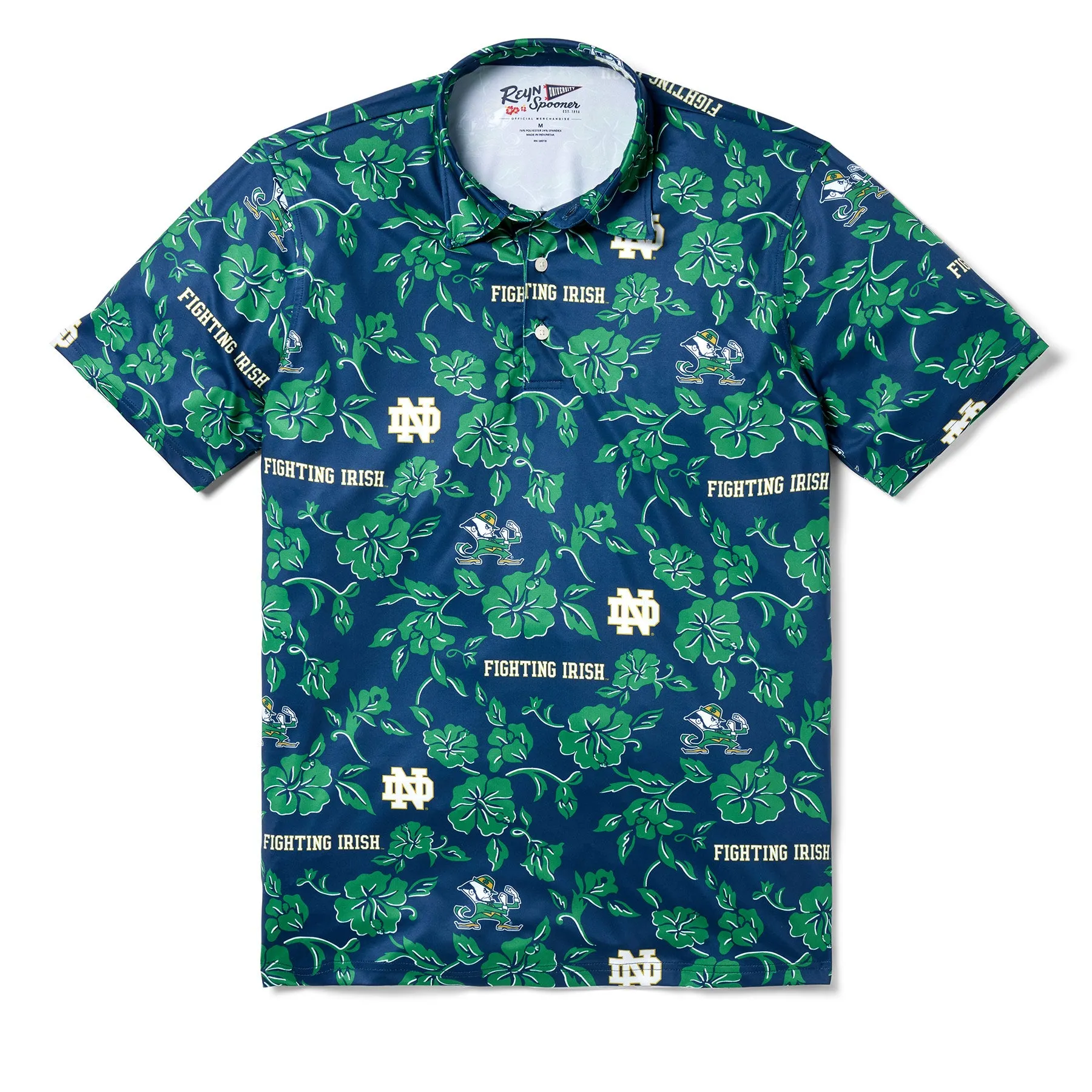 UNIVERSITY OF NOTRE DAME GAME DAY PERFORMANCE POLO