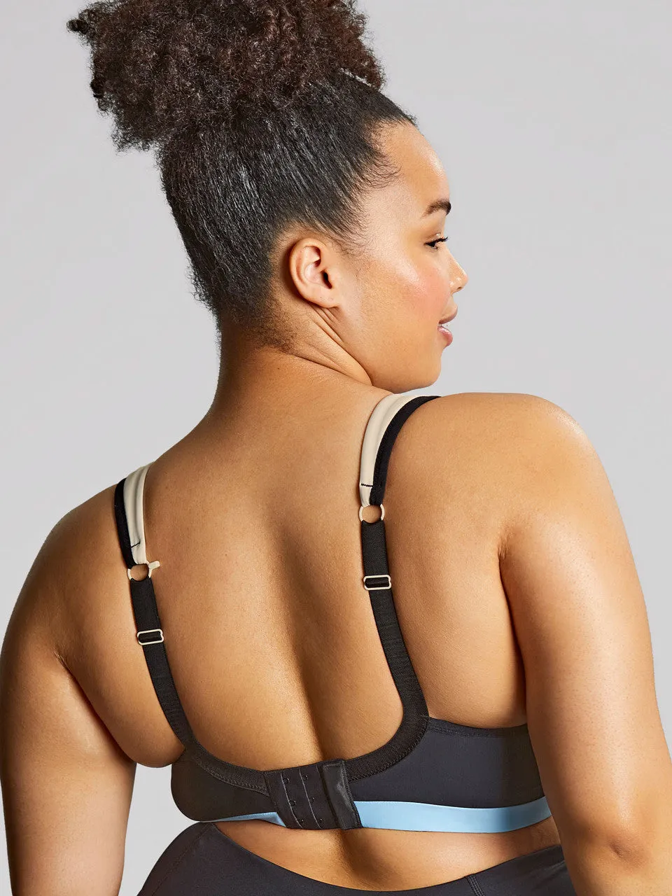 Upbeat Non Padded Sports Bra - Black