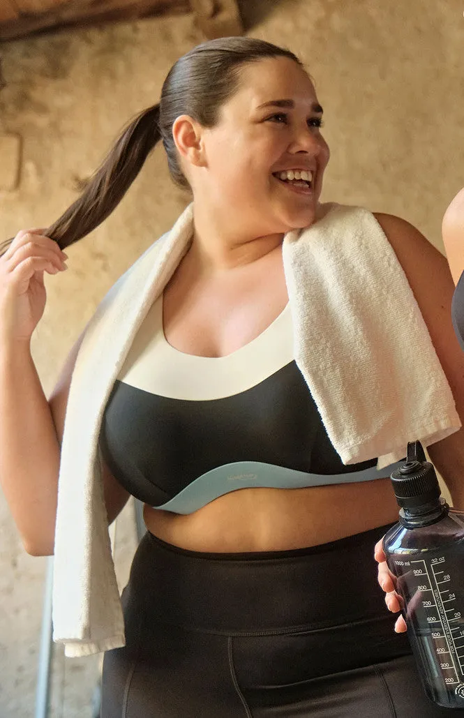 Upbeat Non Padded Sports Bra - Black