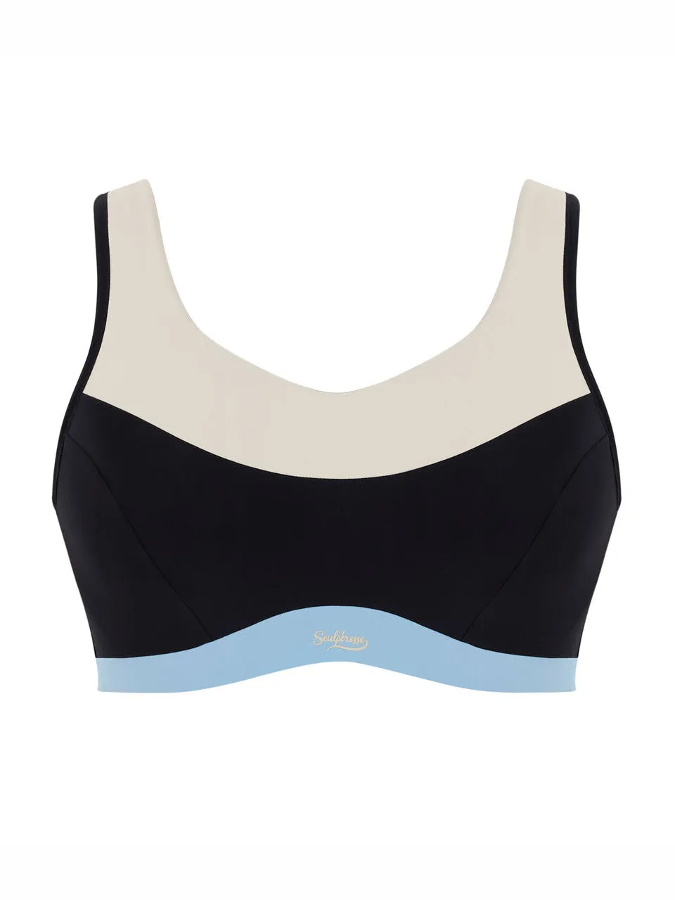 Upbeat Non Padded Sports Bra - Black