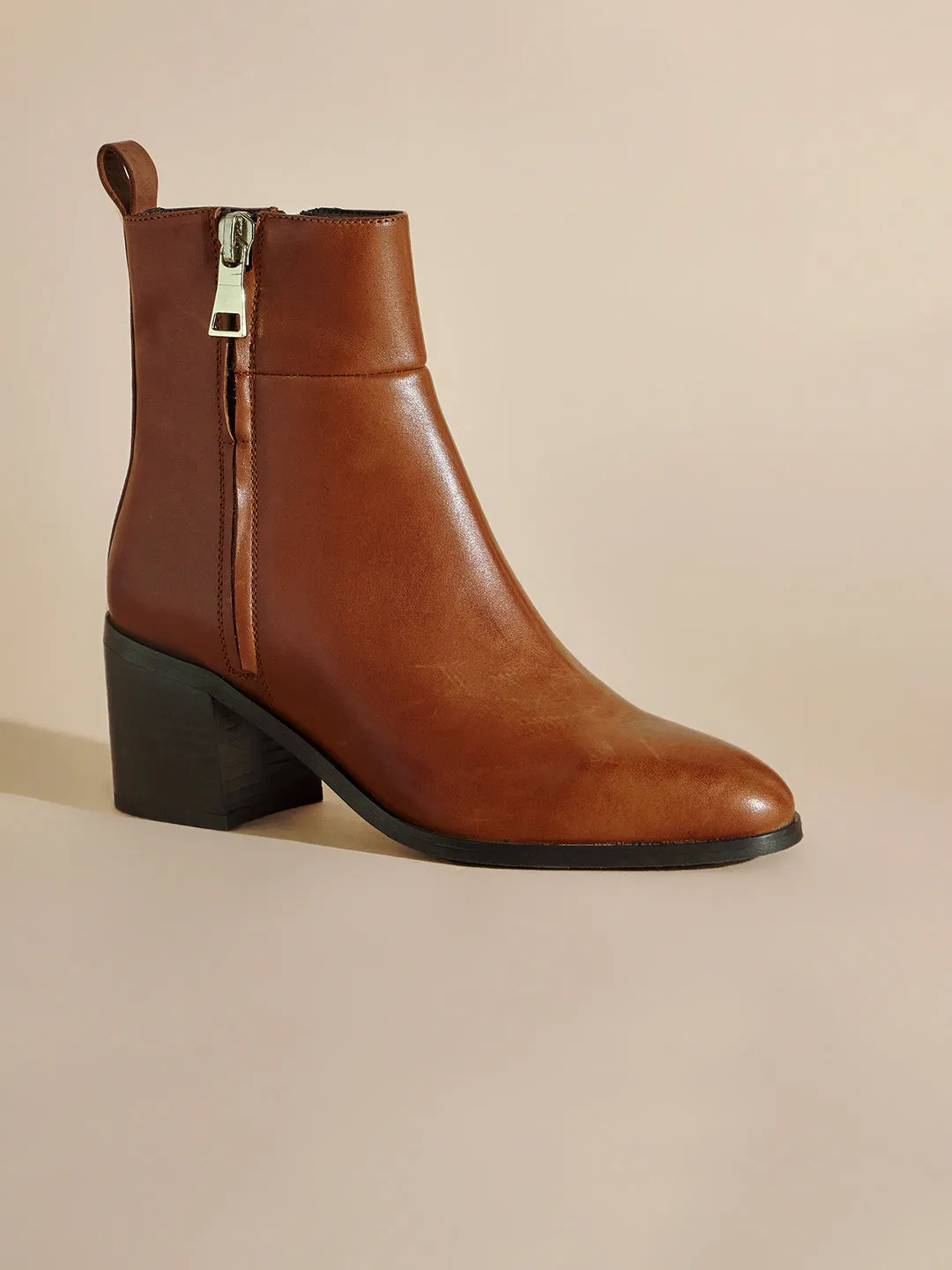 Valeria Leather Boots