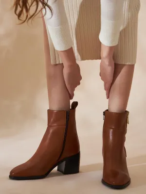 Valeria Leather Boots