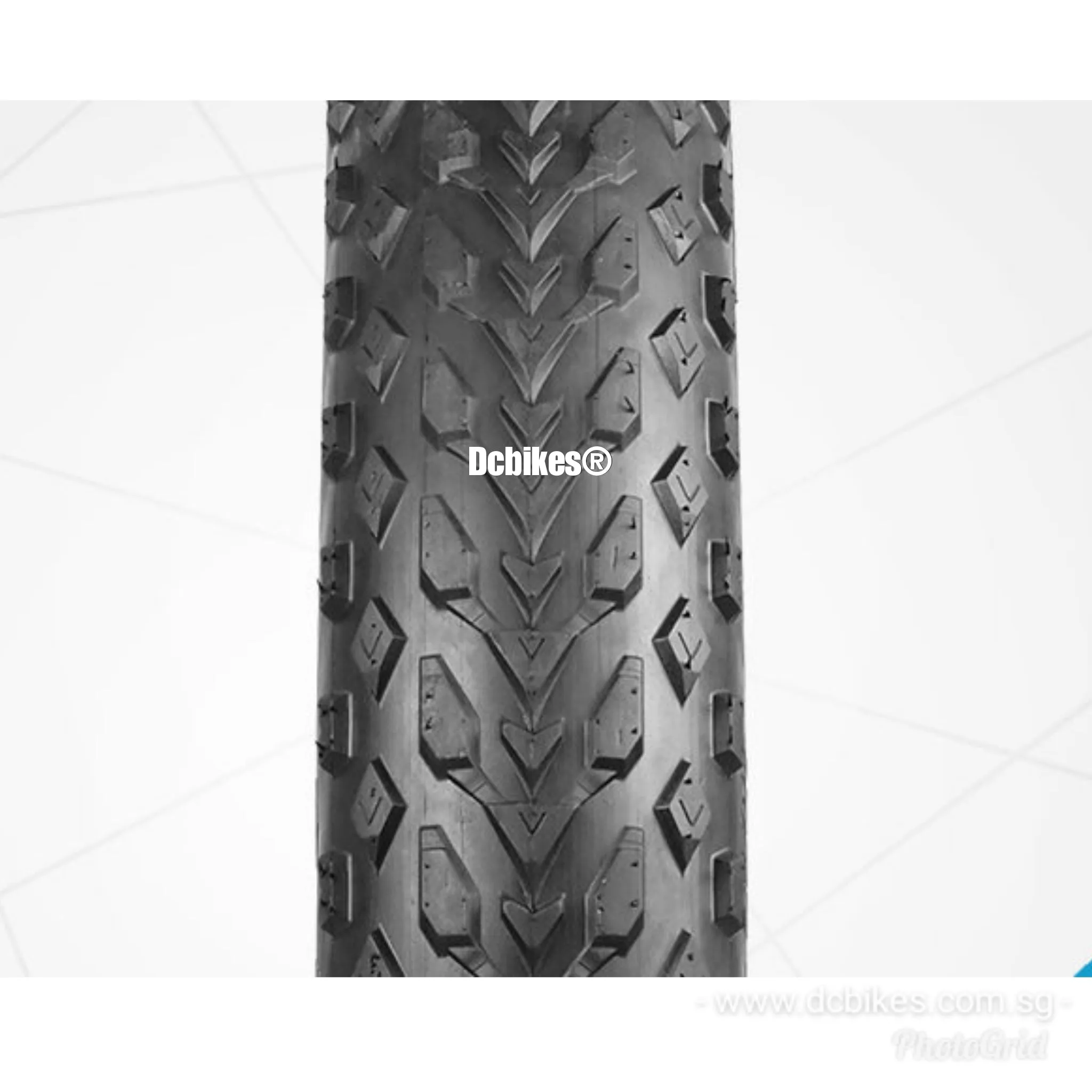 Vee Rubber 26 x 4.0/4.7 Mission | Bulldozer Folding Fat Bike Tyres (2 Tires) 