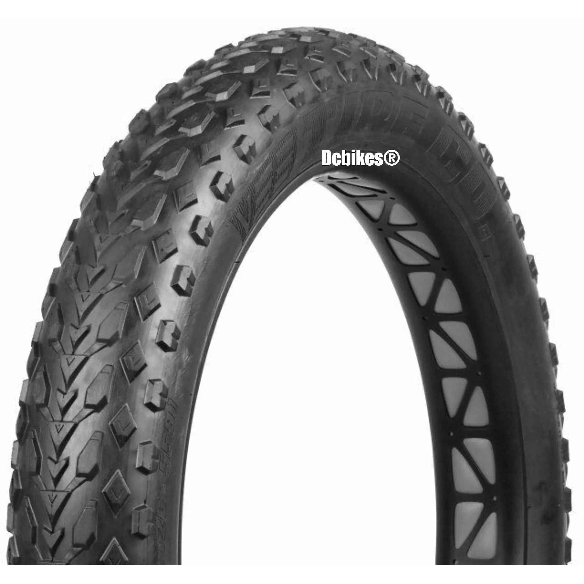 Vee Rubber 26 x 4.0/4.7 Mission | Bulldozer Folding Fat Bike Tyres (2 Tires) 