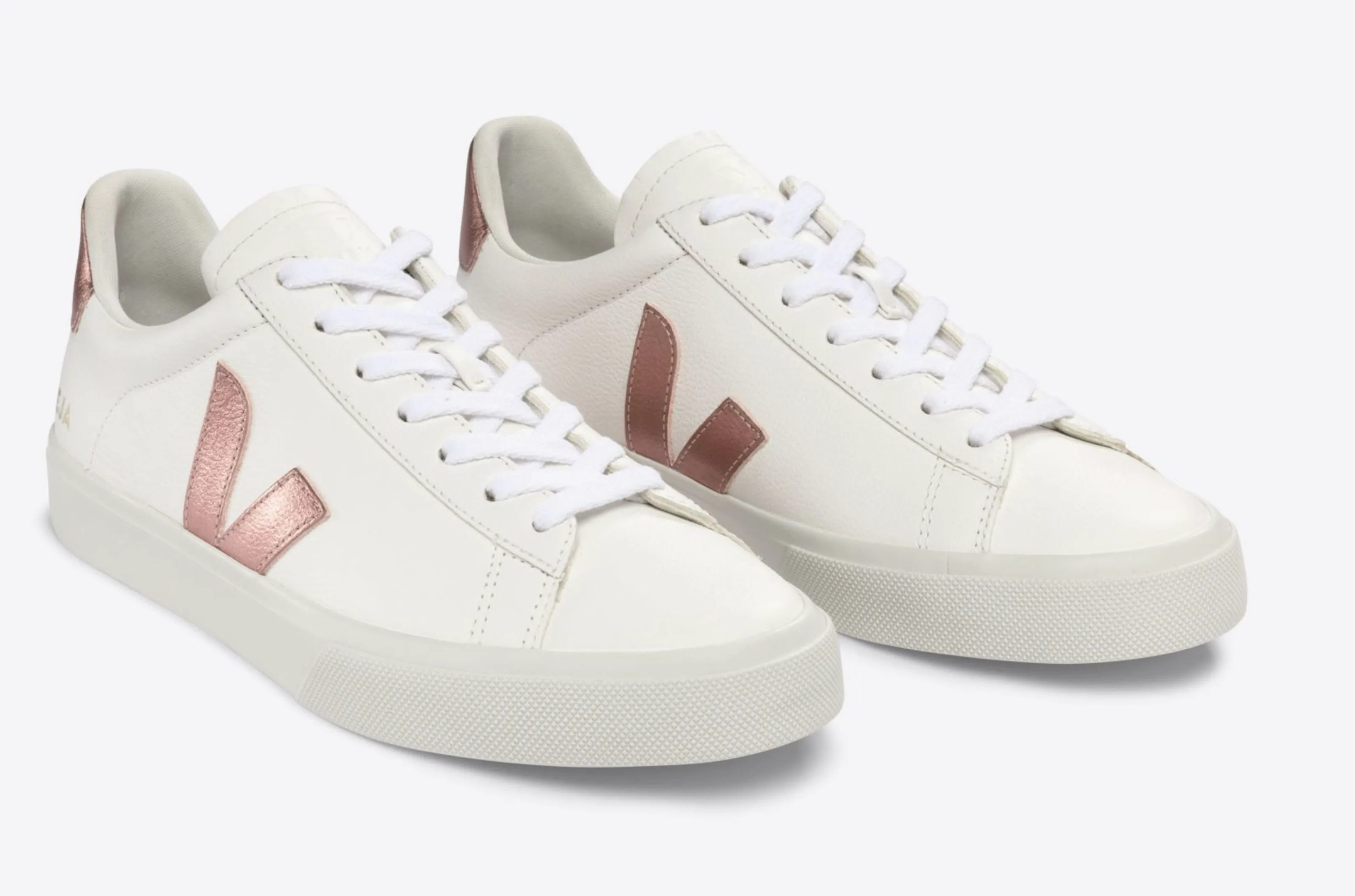 Veja Women's Campo ChromeFree Leather White Nacre