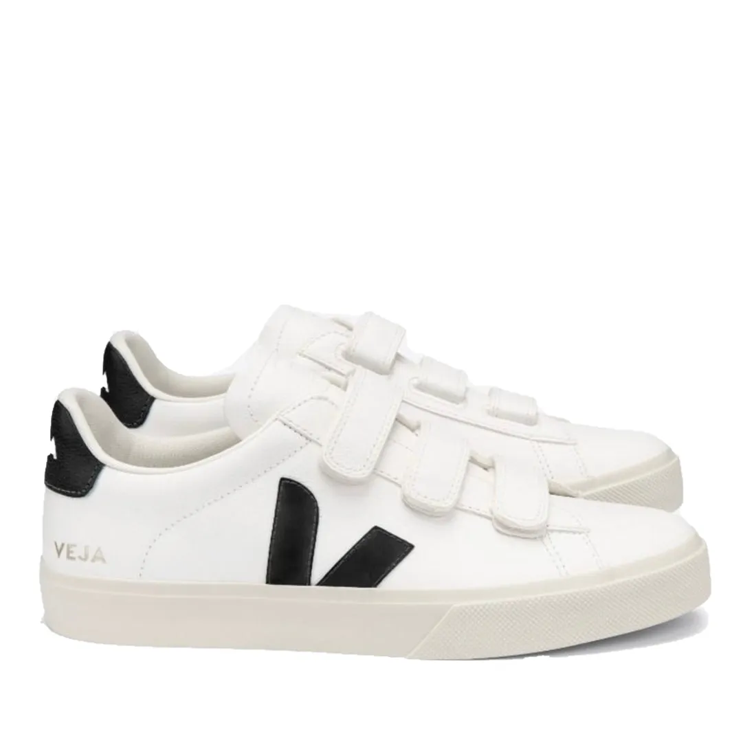 Veja Women's Recife Chromefree Leather White Black