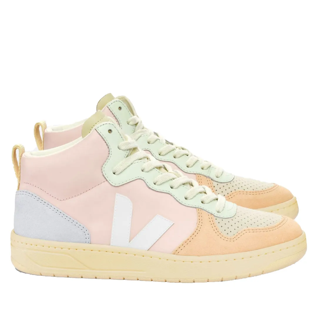 Veja Women's V-15 leather Petale White Multico