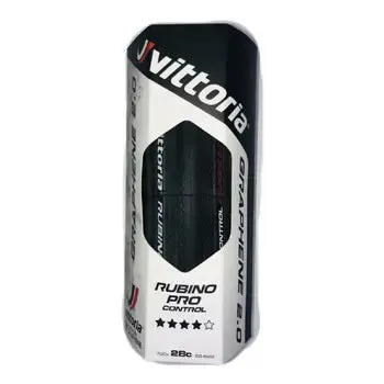 Vittoria Rubino Pro IV Control Graphene 2.0 700x25 black folding tyre